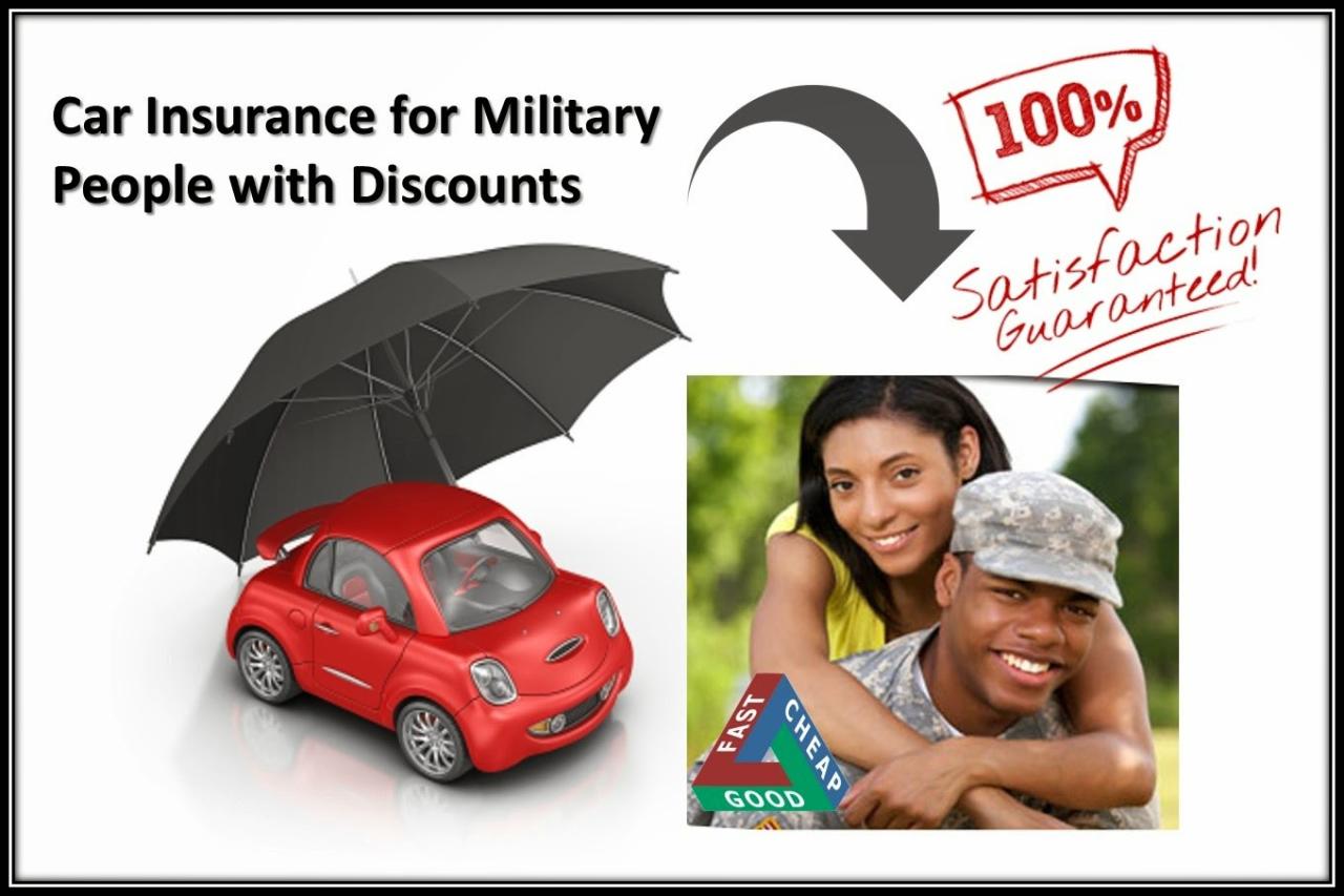 Home and auto insurance bundles for military members